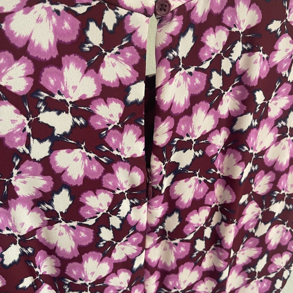 Banana Republic Purple and Pink Midi Dress - Picture 7 of 8